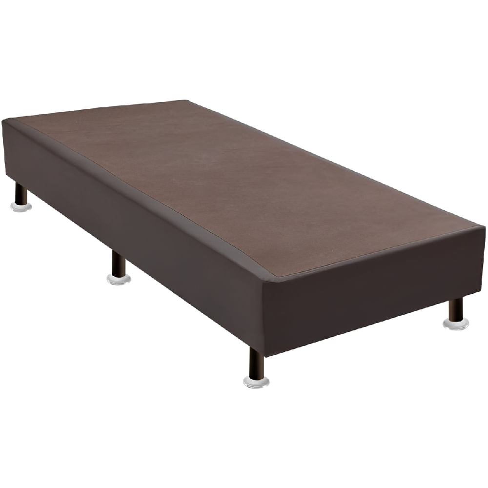 Base Sommier Marrom Solteiro 108x198x23cm - 1051612139 - ORTOBOM