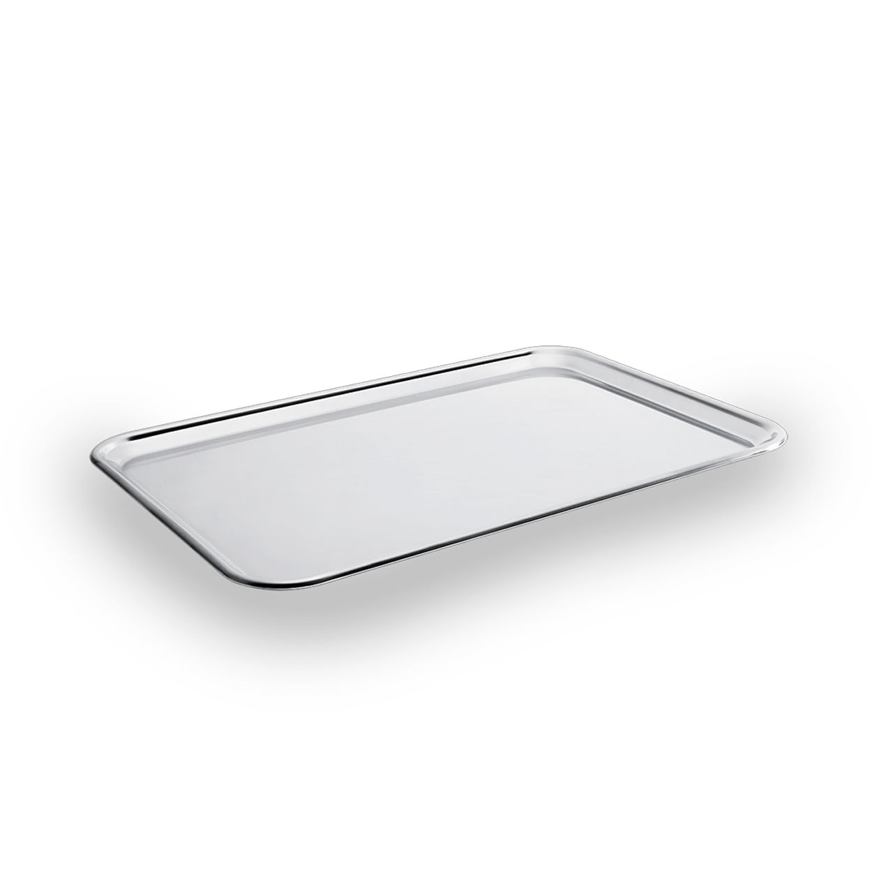 Bandeja Retangular Brinox Arienzo 40x28 cm Aço Inox