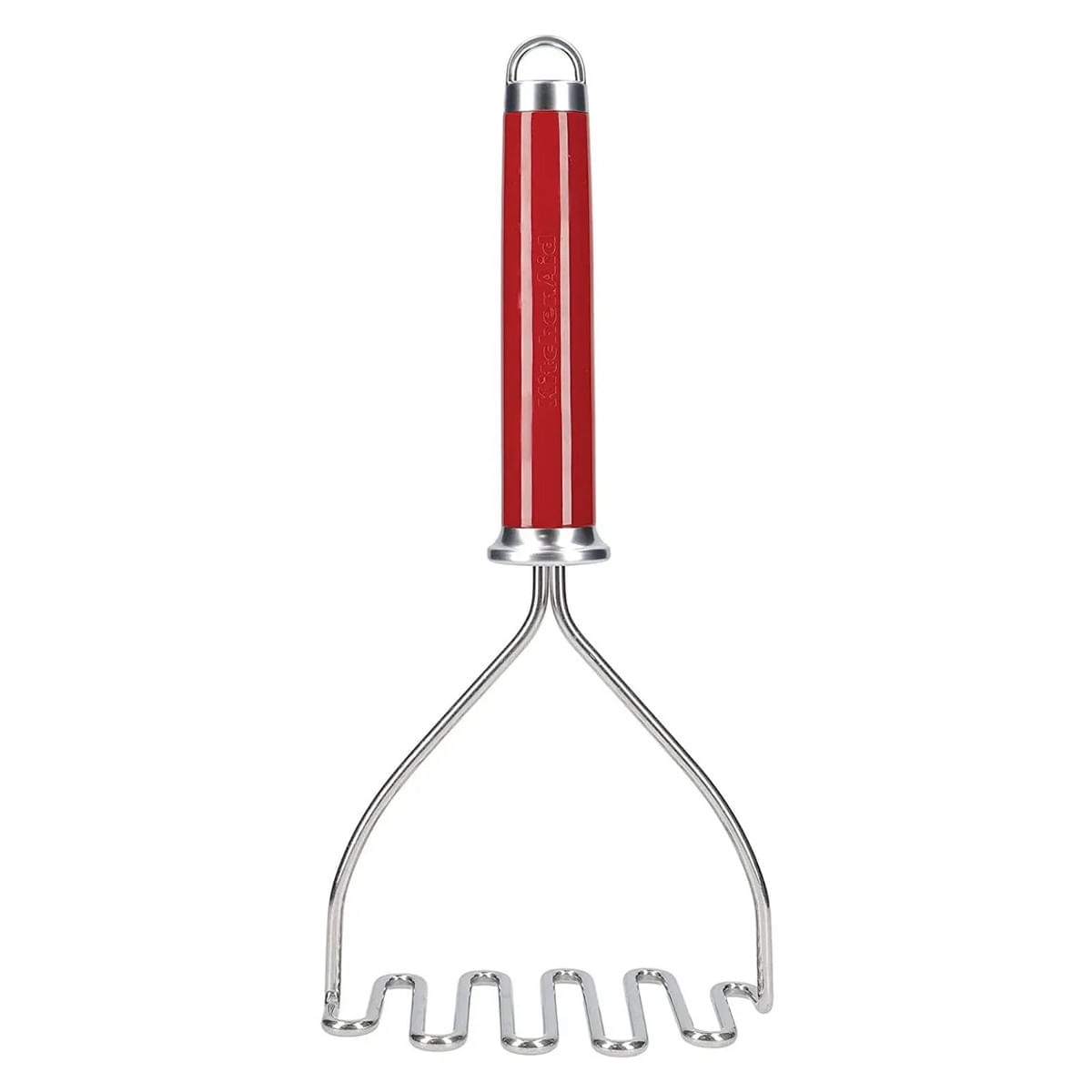 Amassador de Batatas Inox Vermelho Alça Cozinha KitchenAid