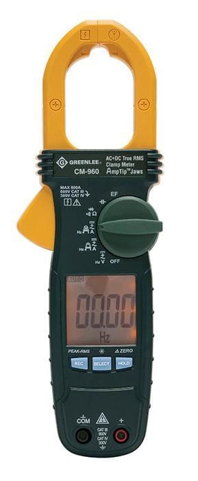 Amperímetro Digital 600A AC/DC Greenlee