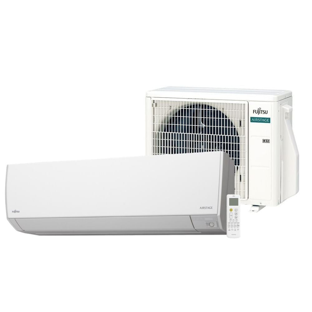 Ar Condicionado Split Hi Wall Inverter Fujitsu Airstage Premium  9000 BTU/h Frio ASBG09CMBA - 220 Volts