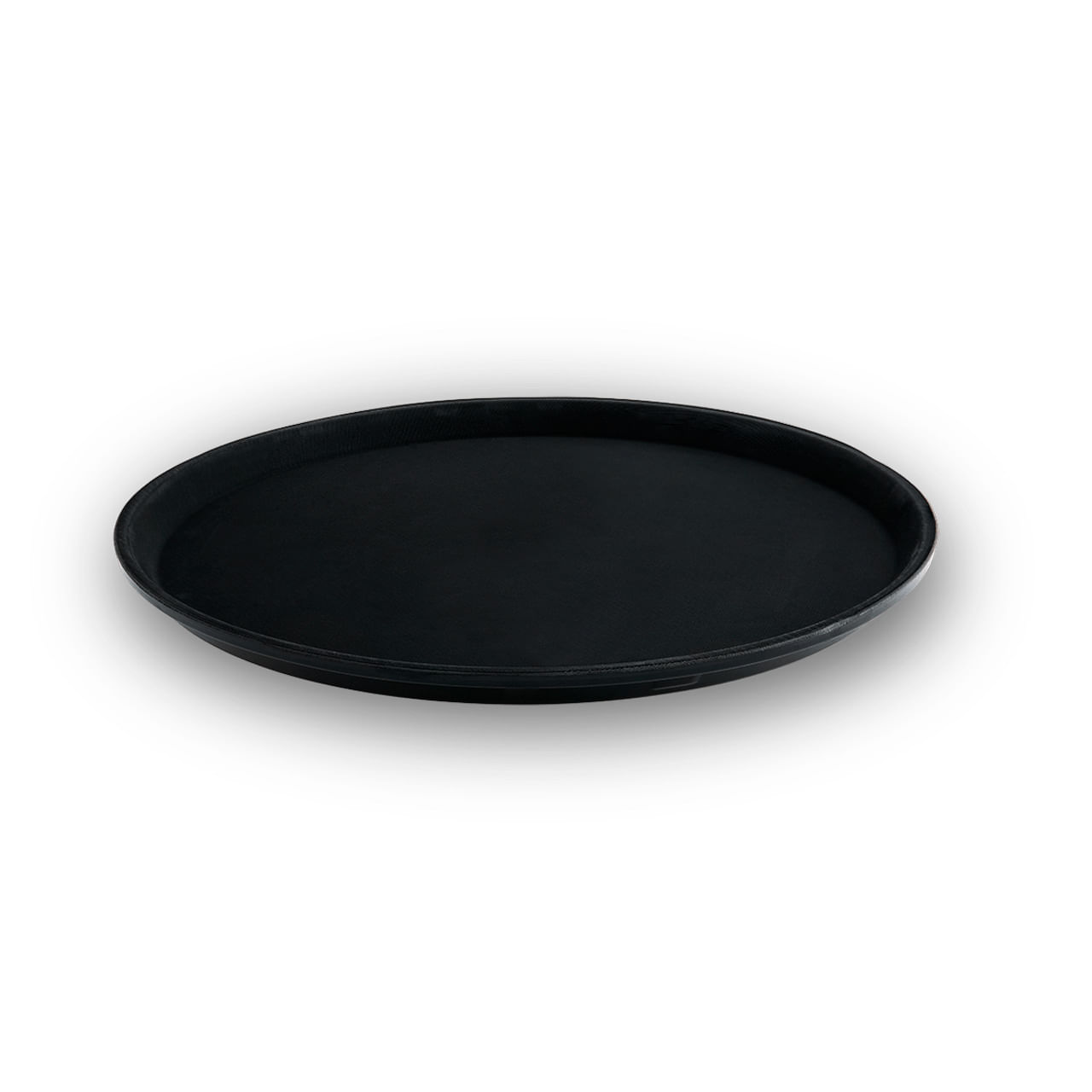 Bandeja Redonda Antiaderrapante Brinox Arienzo Ø40,5cm Preto