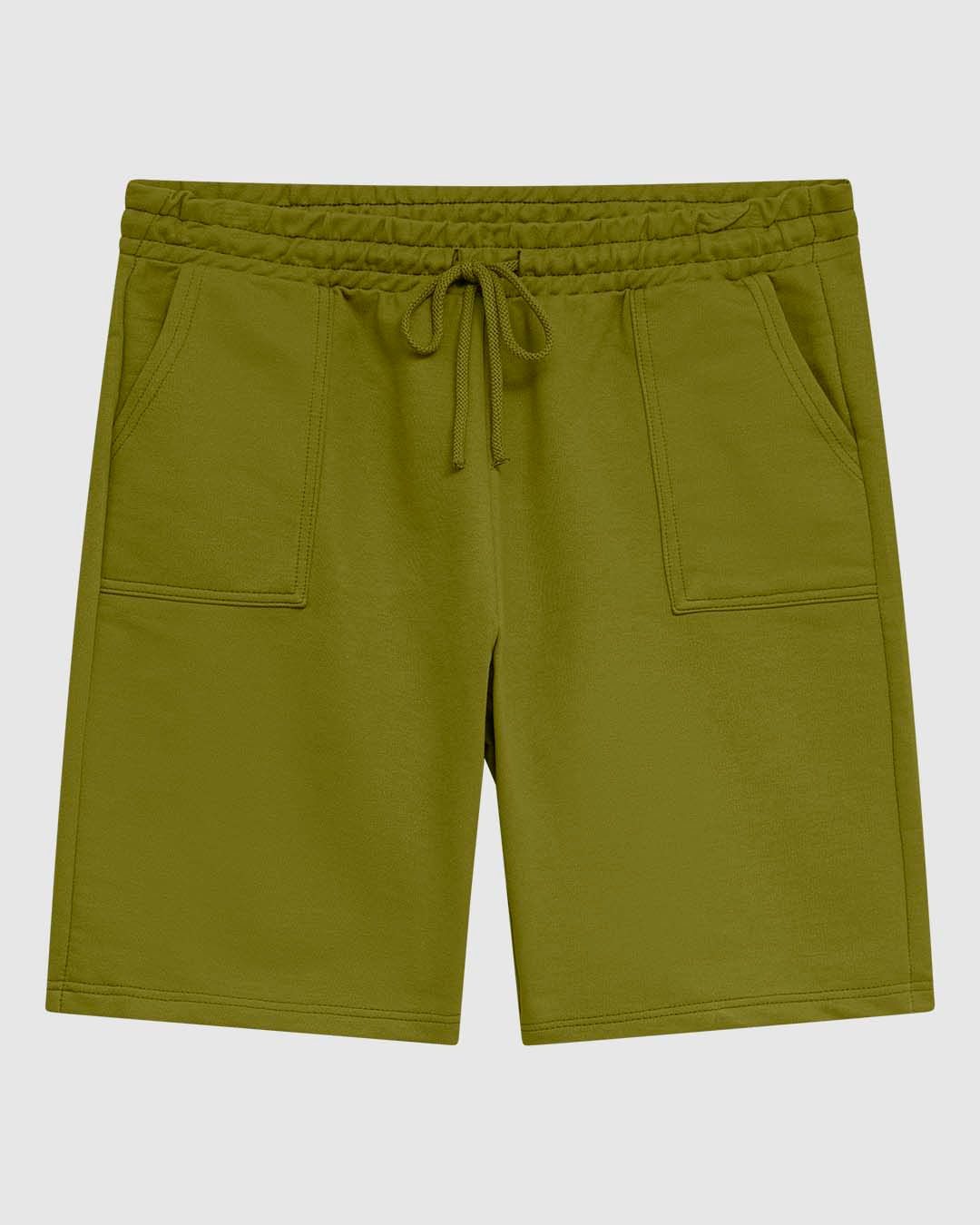 Bermuda Masculina Comfort Bolso Frontal Em Moletom