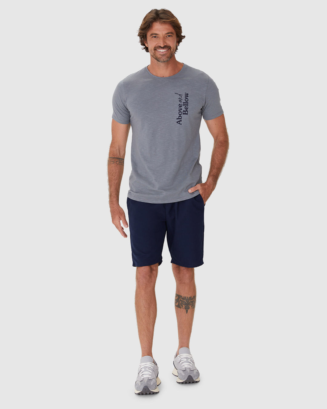 Bermuda Masculina Bolso Faca Em Algodão