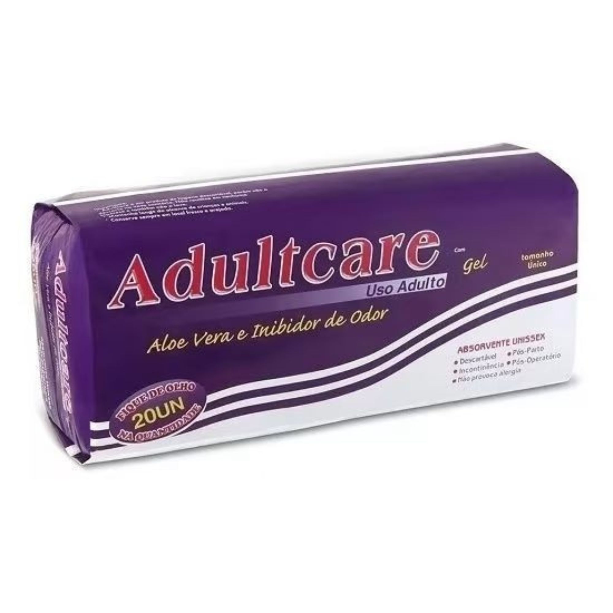 Absorvente Geriátrico Adultcare 20 Unidades