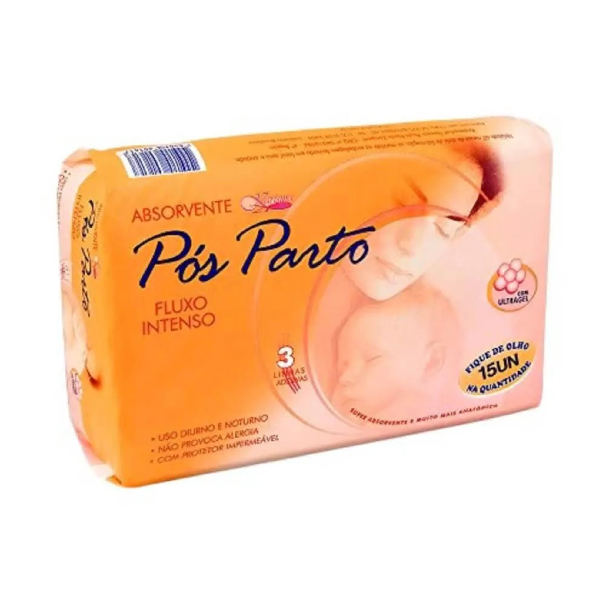 Absorvente Adultcare Pós Parto 15 Unidades