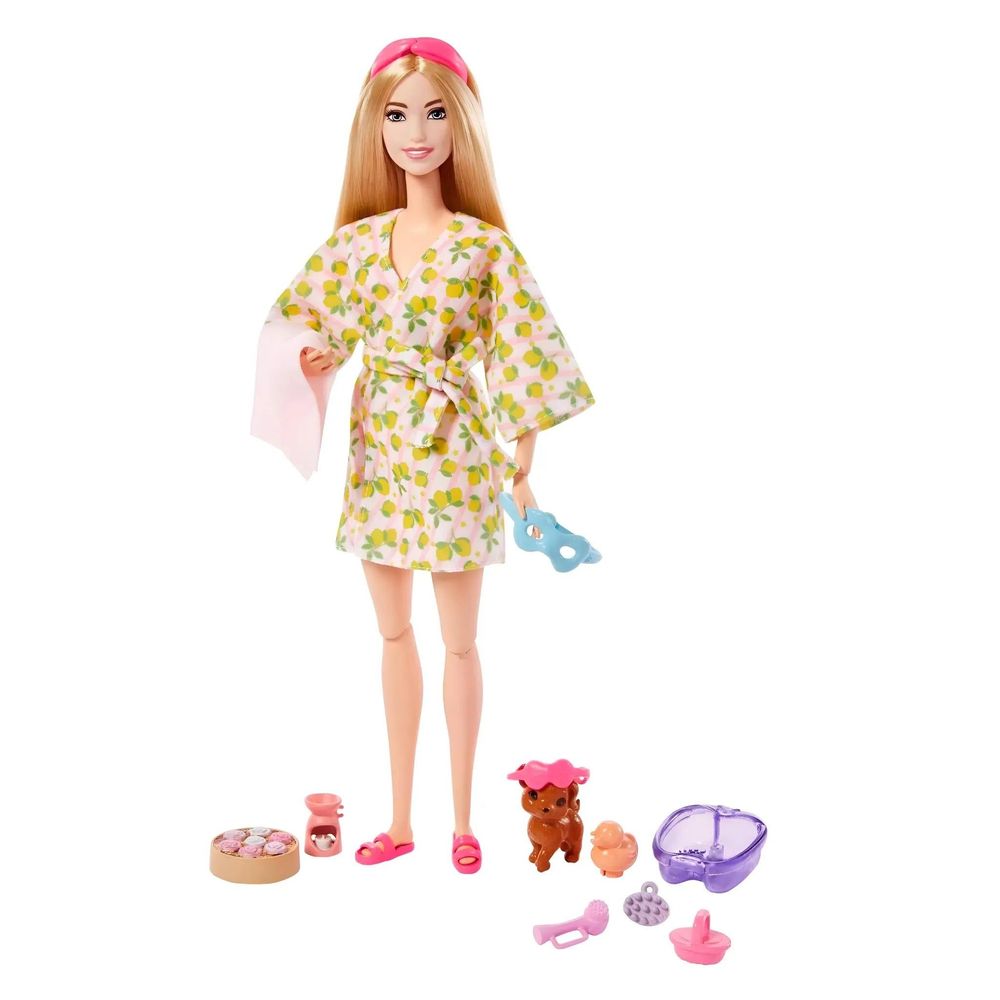 Barbie Wellness Dia de Spa com Cachorrinho - Mattel