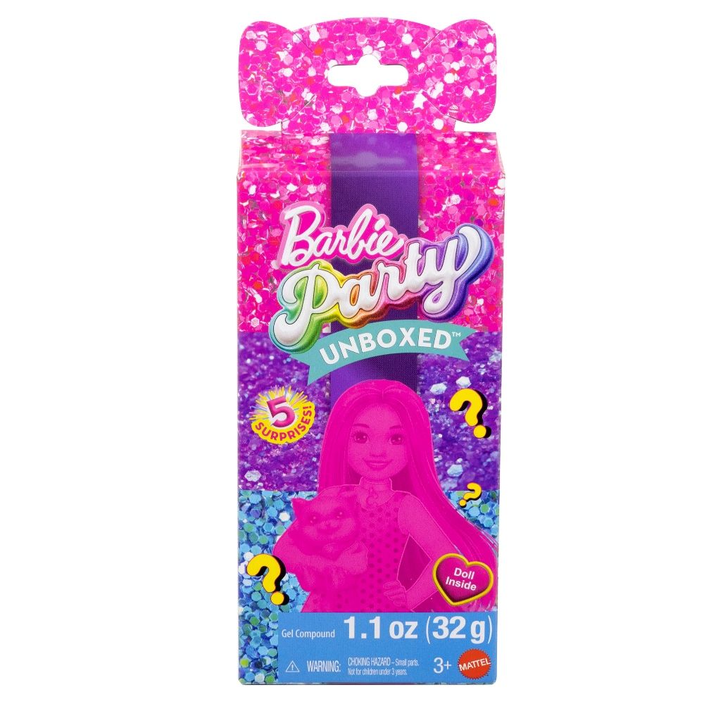 Barbie Chelsea Festa Glamour Surpresa - Mattel