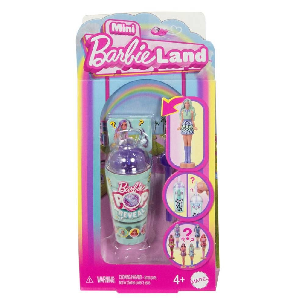 Barbie Boneca Mini BarbieLand Pop Reveal Surpresa - Mattel