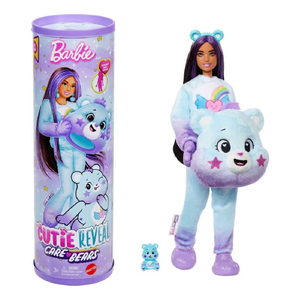 Barbie Cutie Reveal Ursinhos Carinhosos Sonhar - Mattel