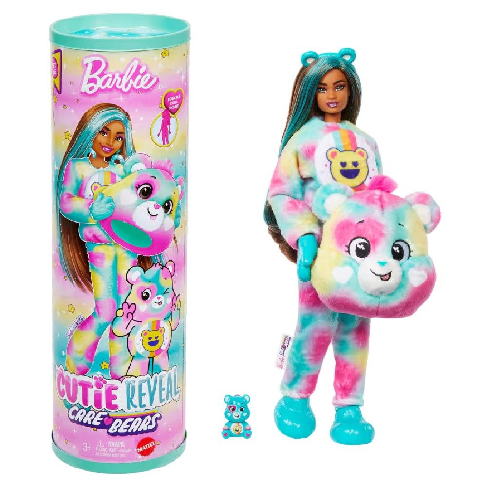 Barbie Cutie Reveal Ursinhos Carinhosos Boas Vibrações - Mattel