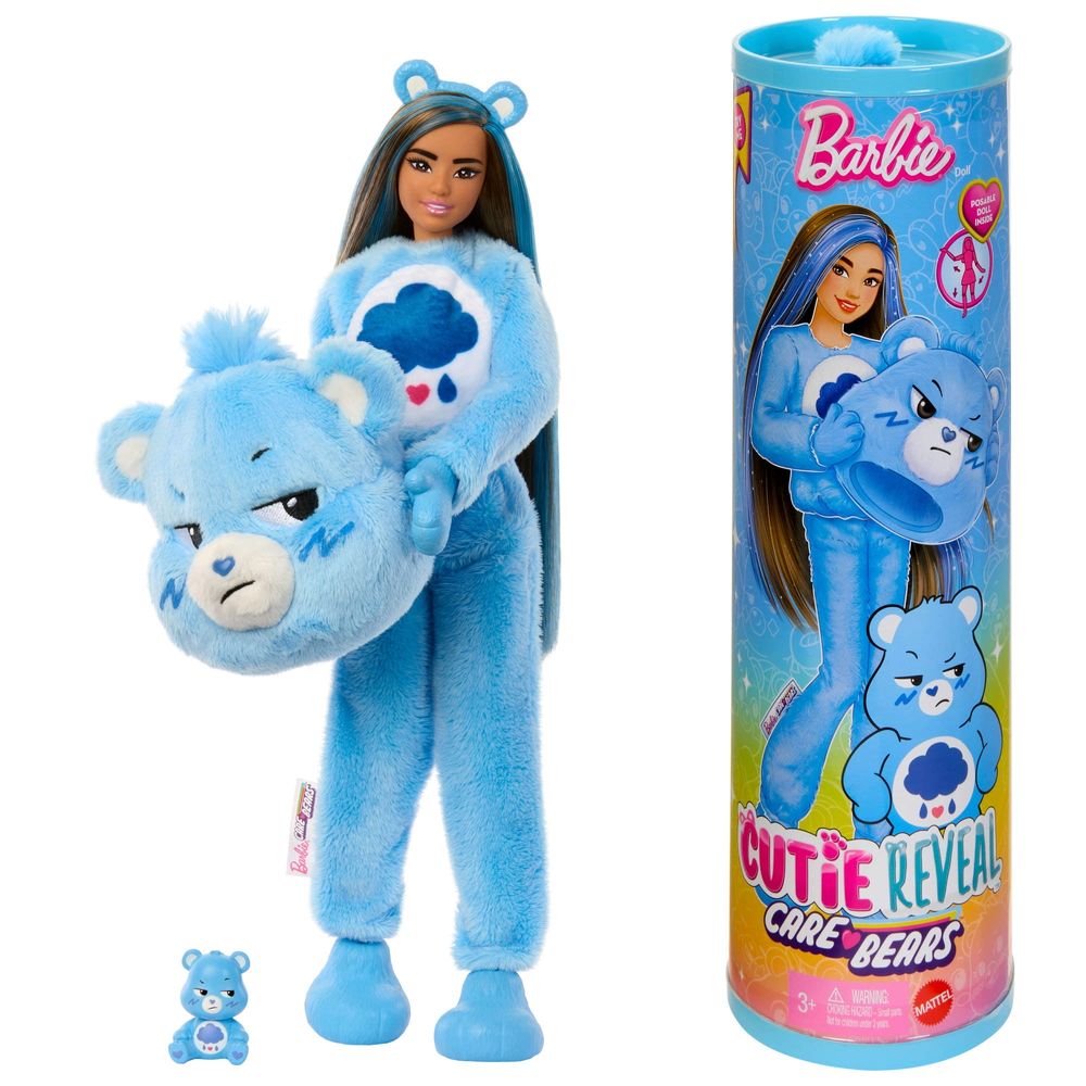 Barbie Cutie Reveal Ursinhos Carinhosos Zangadinha - Mattel