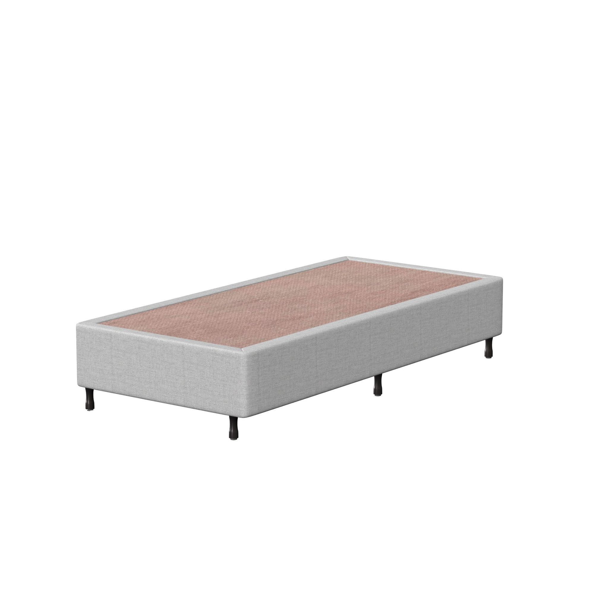 Base Box Solteirão Prodormir Standard Cinza (100x200x26cm)