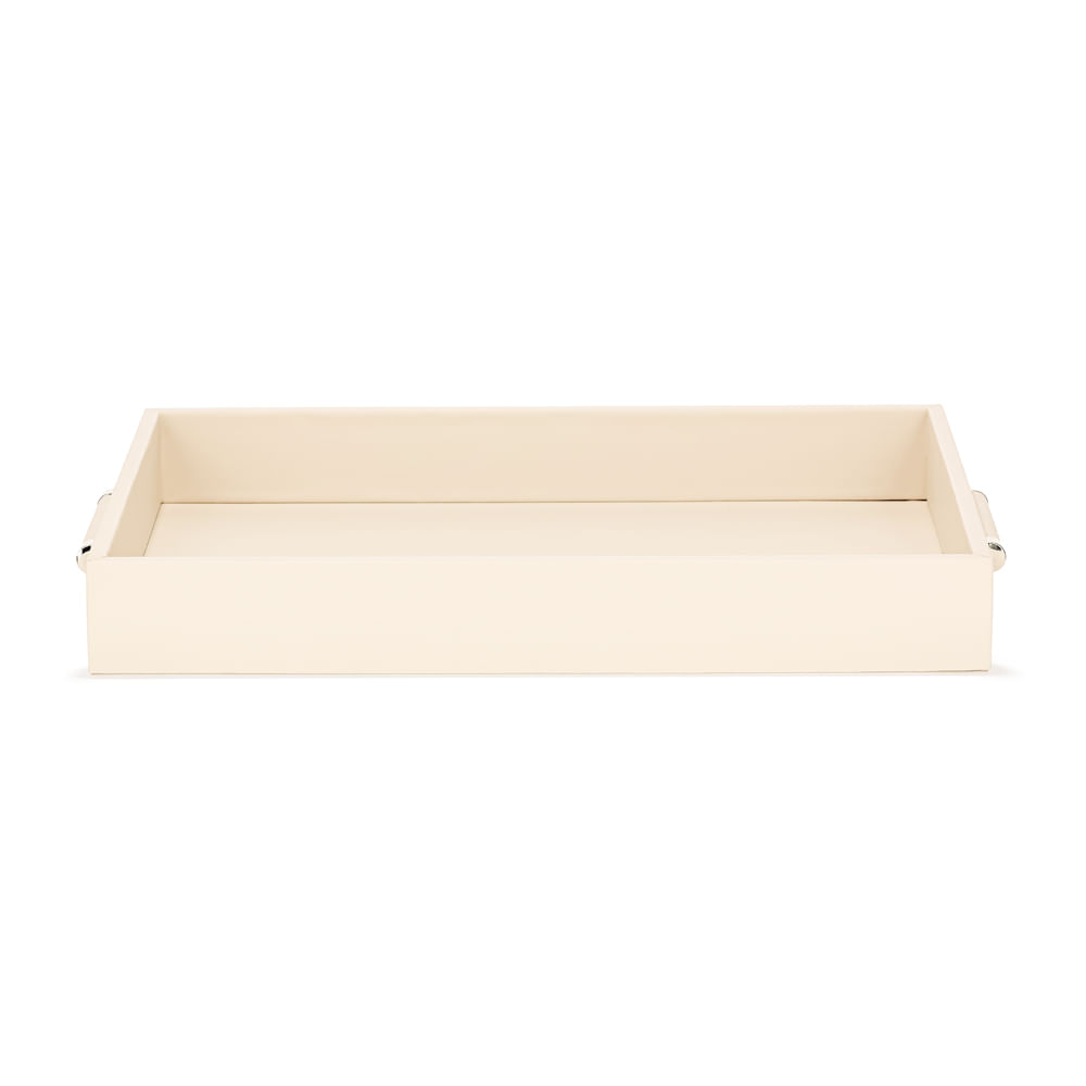 Bandeja Mdf com Revestimento em Pu Off white Mart Presente