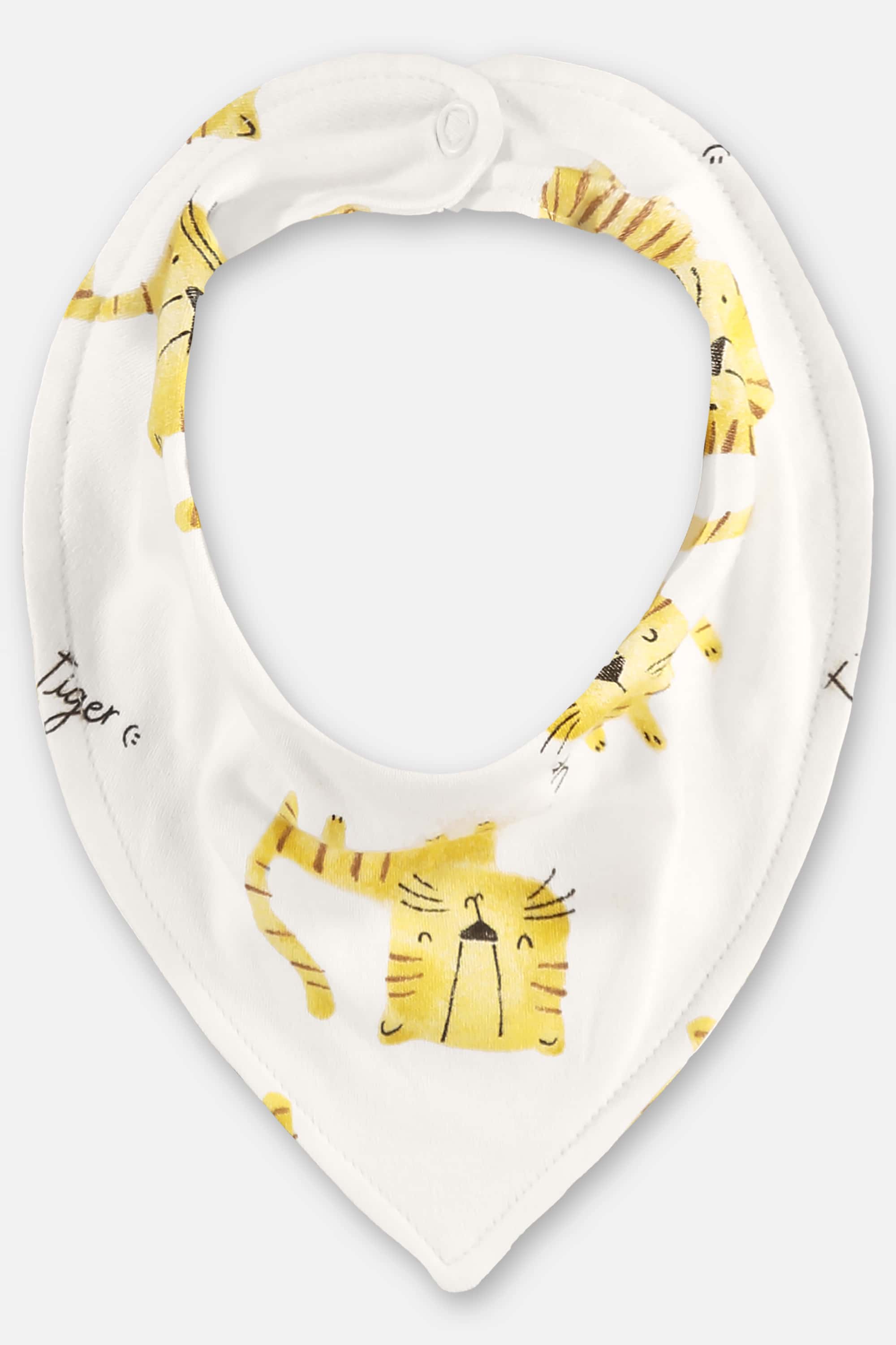 Babador em Suedine Essentials para Bebê Menino (Off White) Up Baby