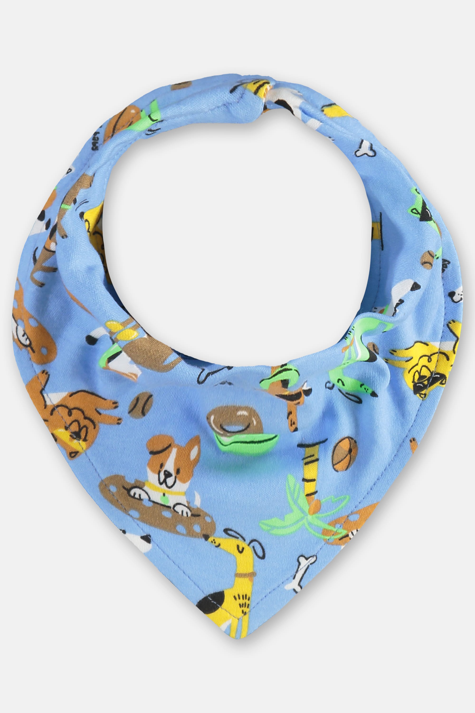 Babador Bandana para Bebê Menino em Suedine Essentials (Azul) Up Baby