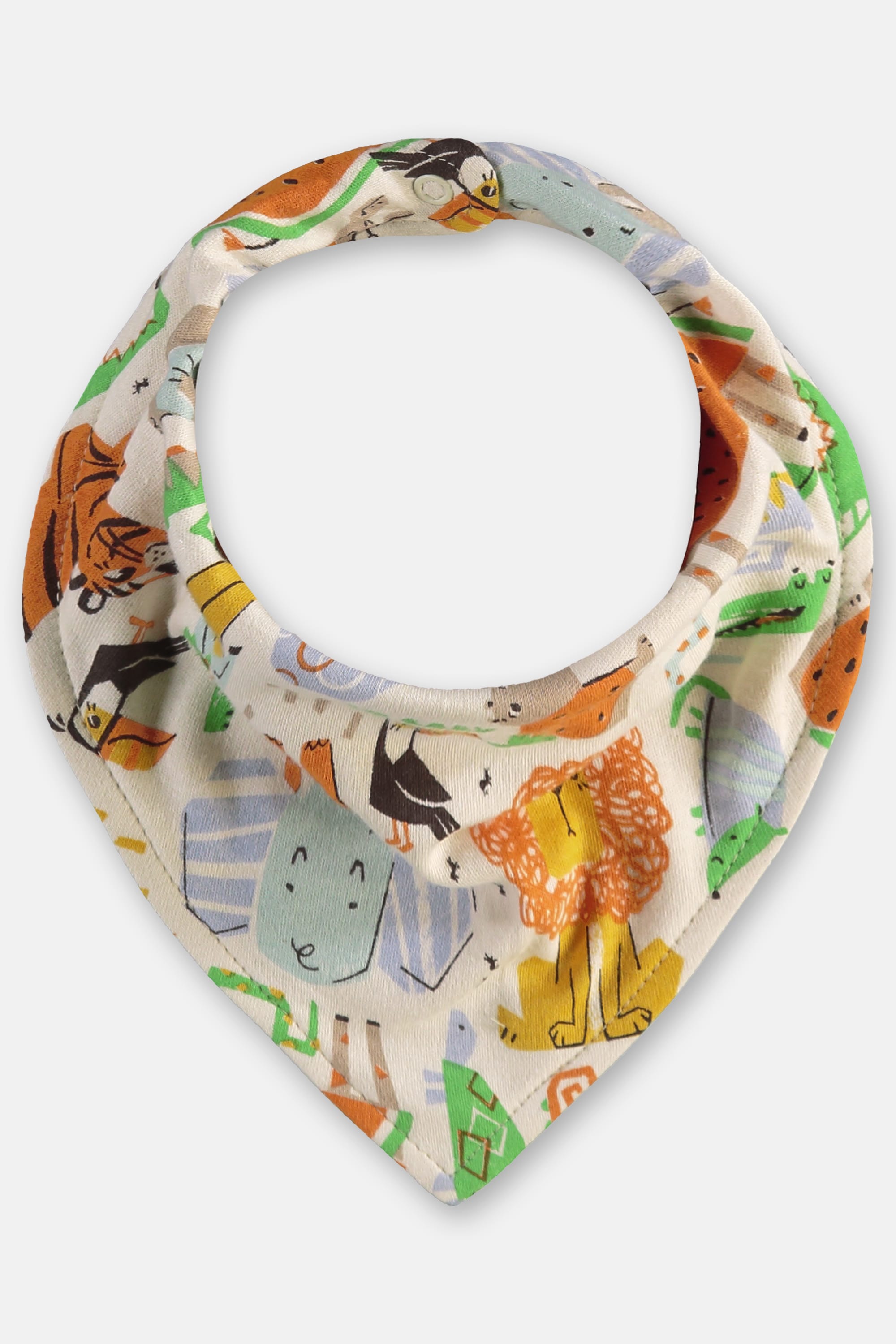 Babador Bandana para Bebê Menino em Suedine Essentials (Bege) Up Baby