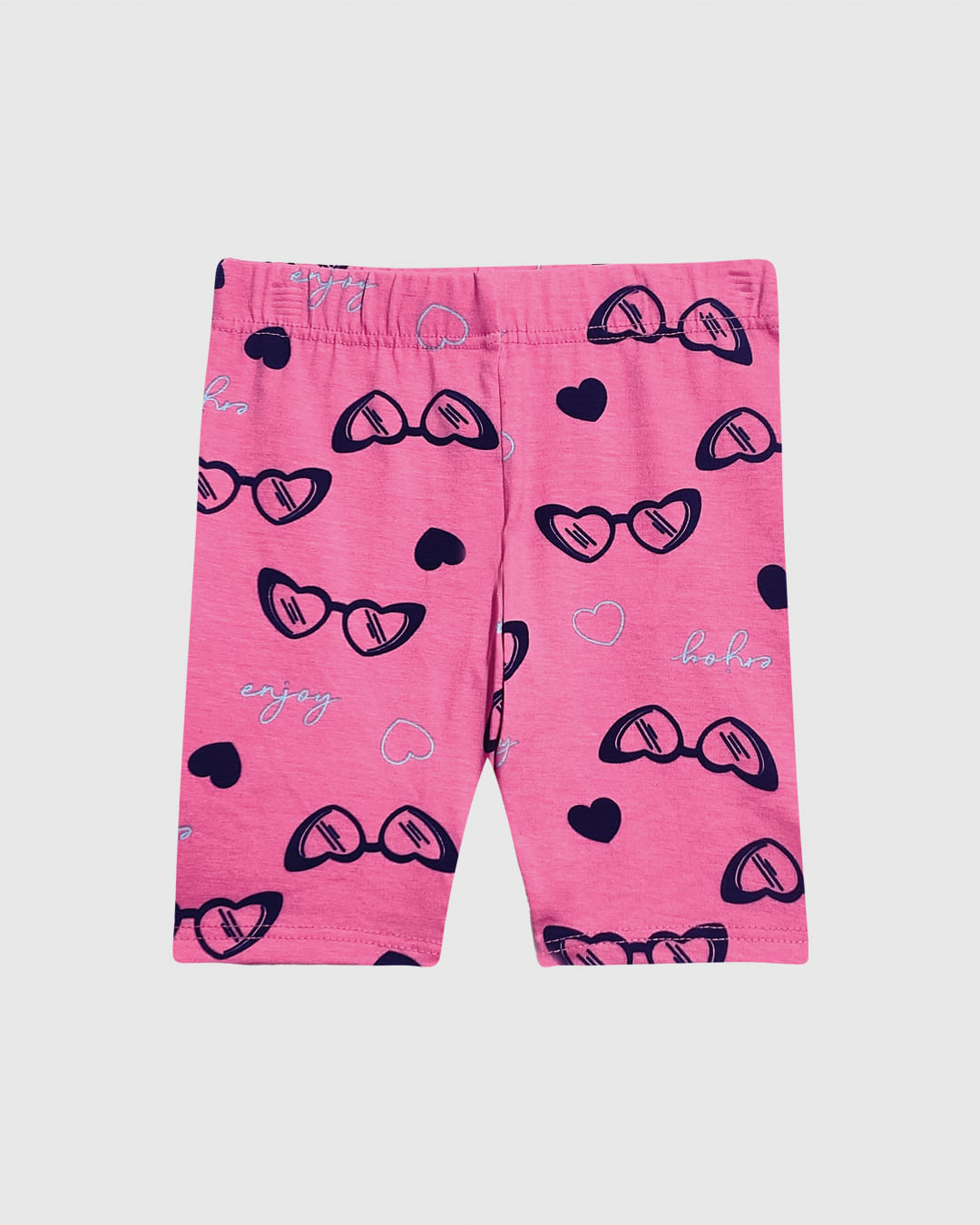 Bermuda Infantil Menina Estampada Em Algodão Malwee Kids