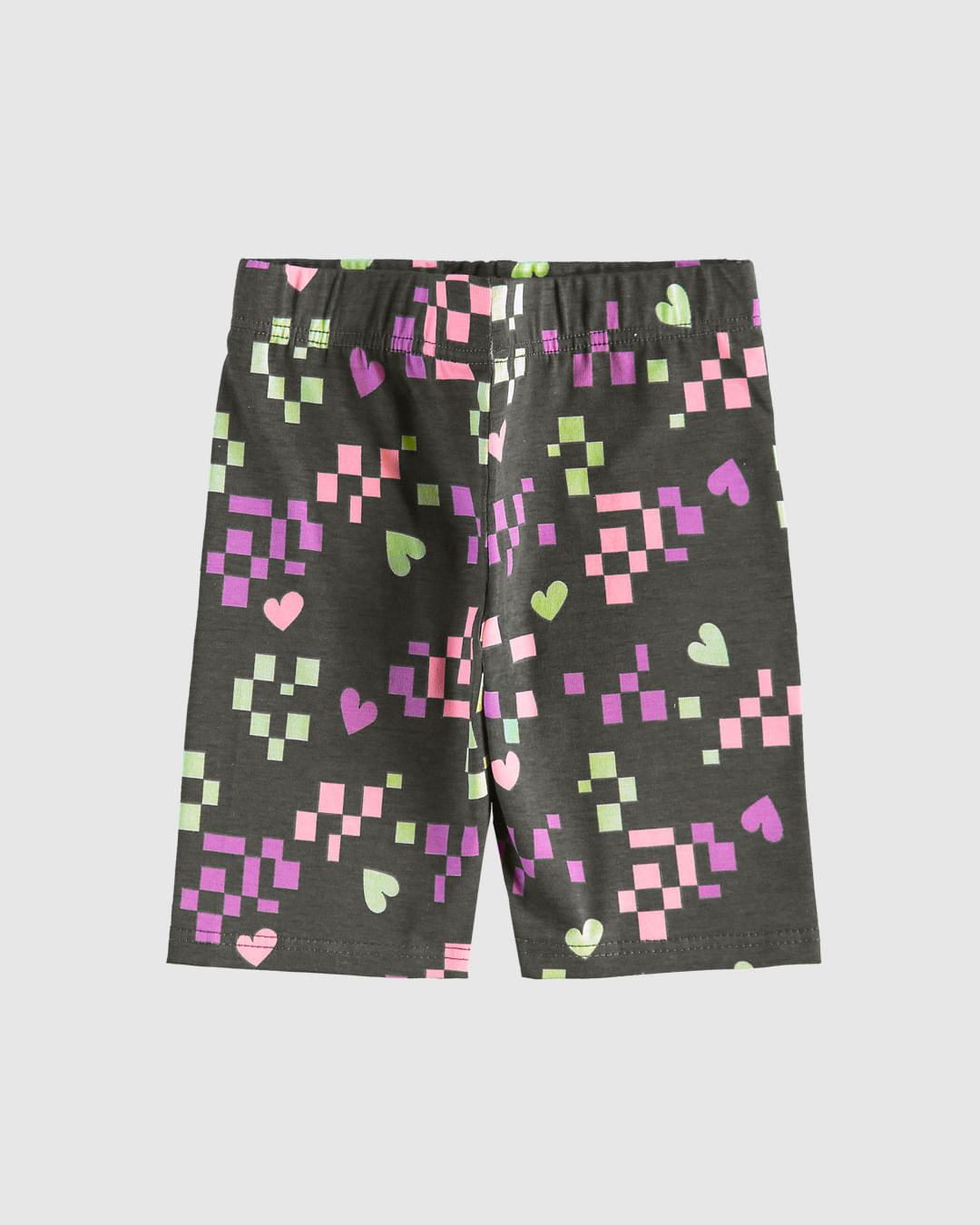 Bermuda Infantil Menina Estampada Em Algodão Malwee Kids