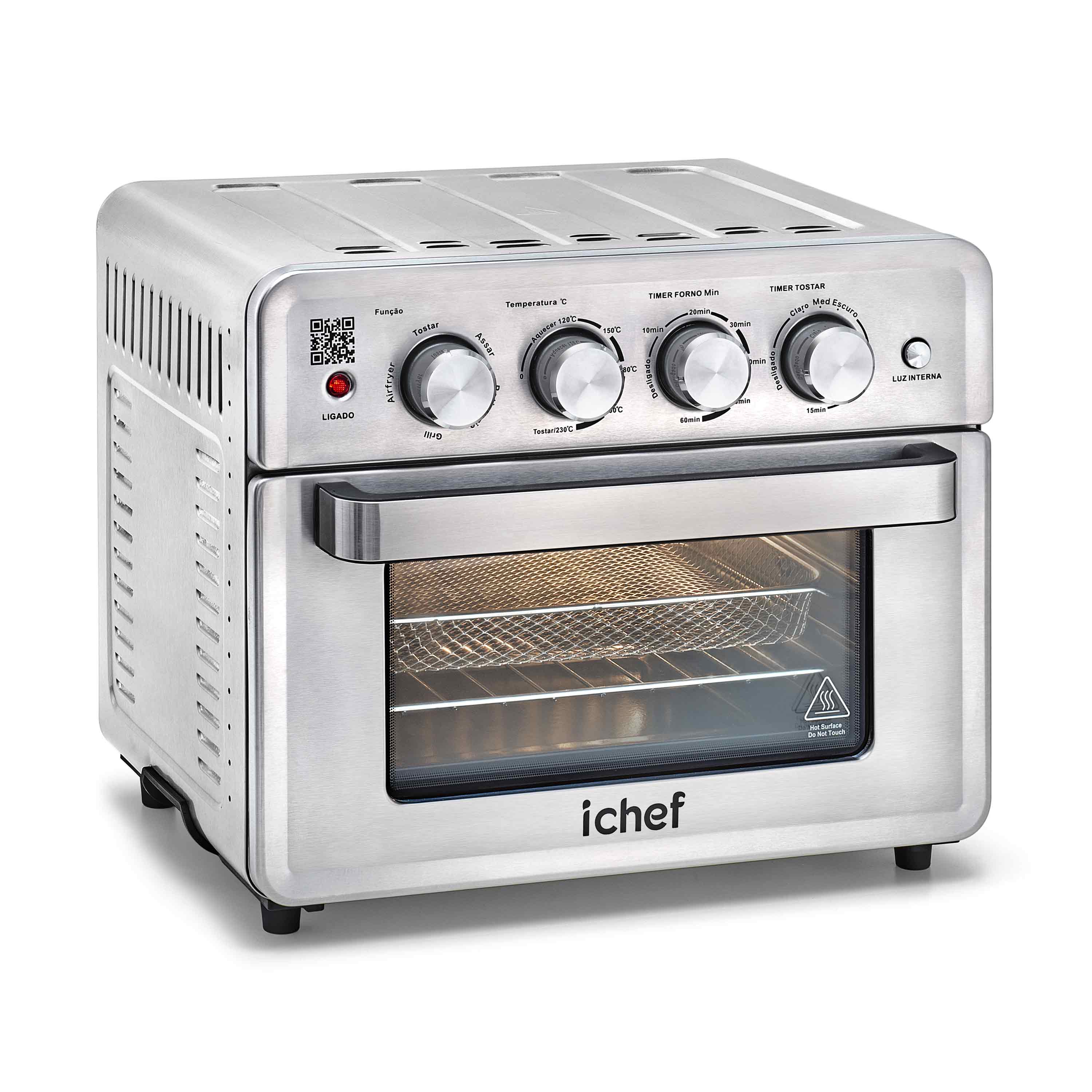 Airfryer + Forno Ichef Ovenfryer Max 26L
