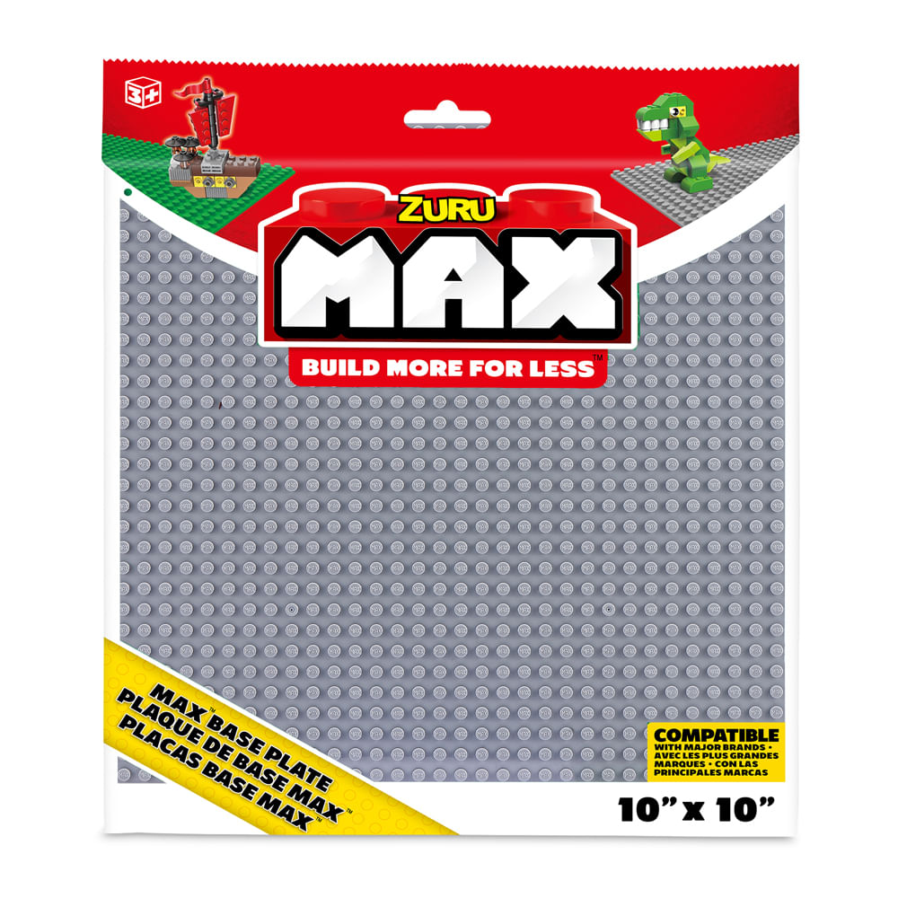 Base De Construção Max, Candide, 25x25cm Cinza