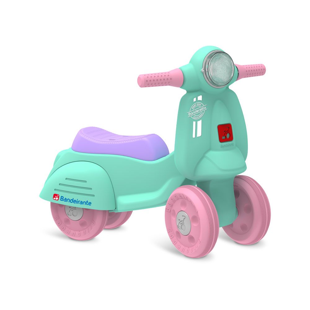 Baby Bike Equilíbrio Banderetta Menta - Bandeirante
