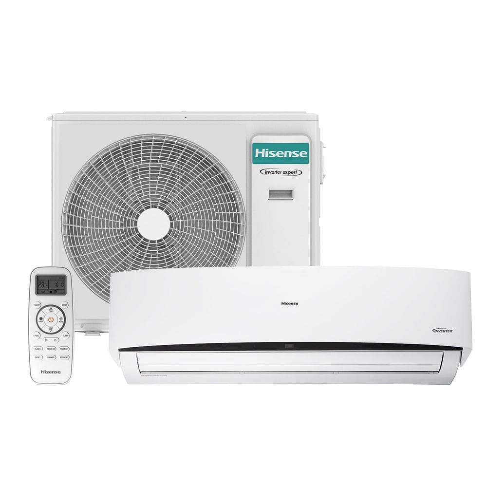 Ar Condicionado Split Inverter Hisense 30.000 Btus Quente e Frio 220 Volts AS-30UW2RKK01C