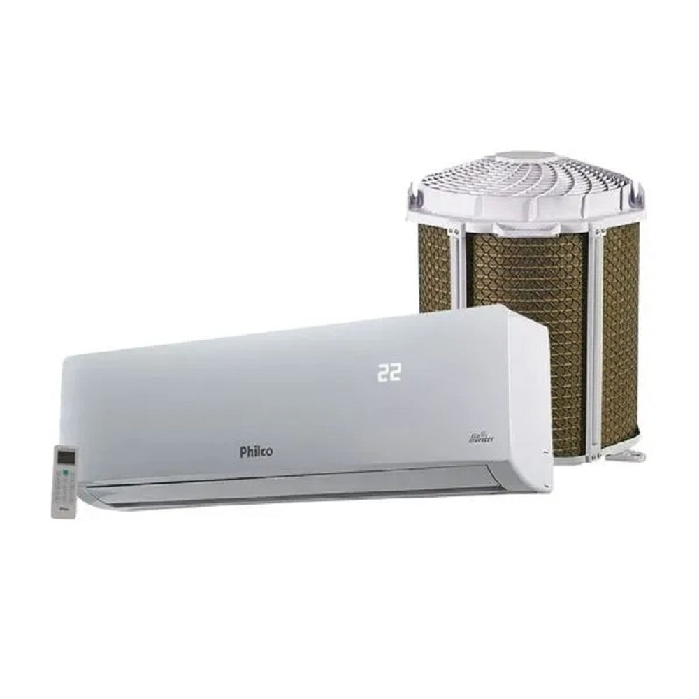 Ar Condicionado Split Hi Wall Inverter Philco 9000 BTU/h Quente e Frio PAC9QC – 220 Volts