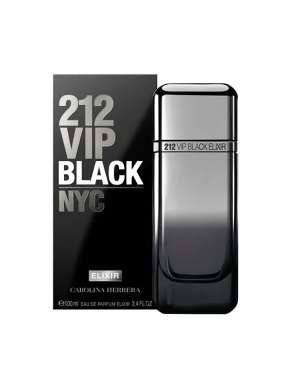 212 VIP Black Elixir Carolina Herrera Eau De Parfum Masculino100 ml