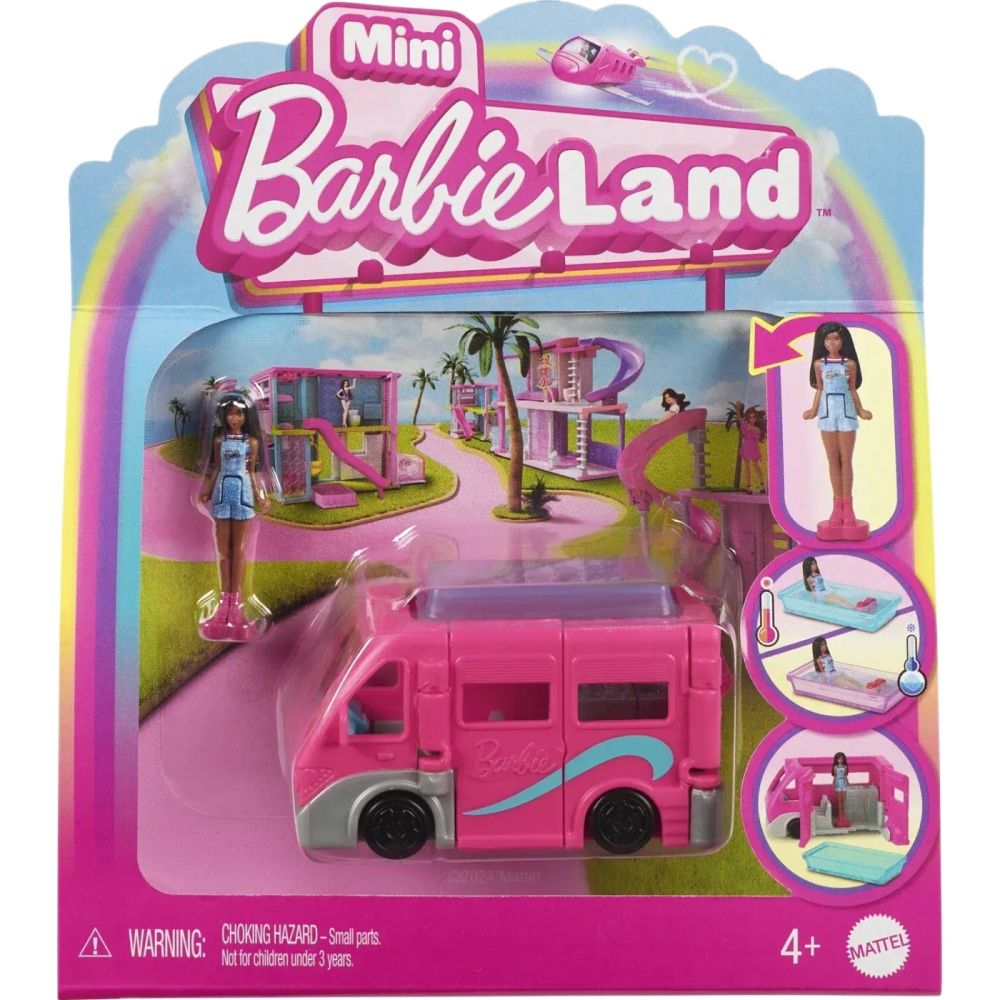 Barbie Mini BarbieLand Veículo Trailer dos Sonhos - Mattel
