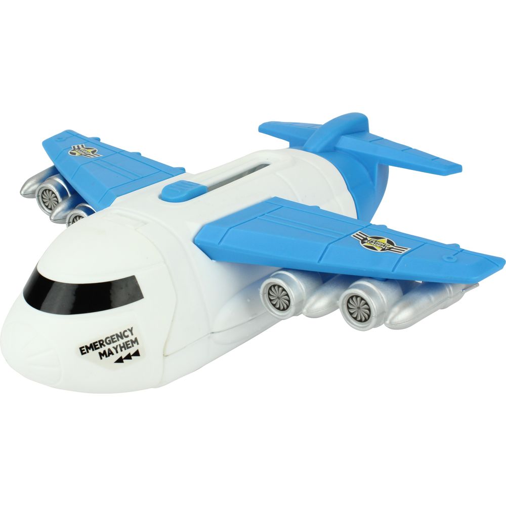 Avião de Polícia com Lançador - BBR Toys