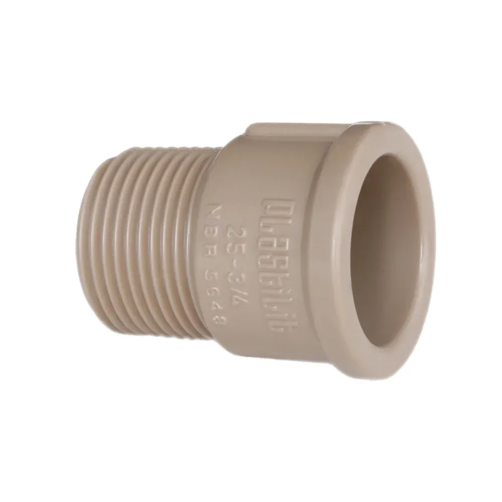 Adaptador Curto Soldável 20mm x 1/2" Plastilit