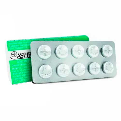 Aspirina 500mg 10 Comprimidos