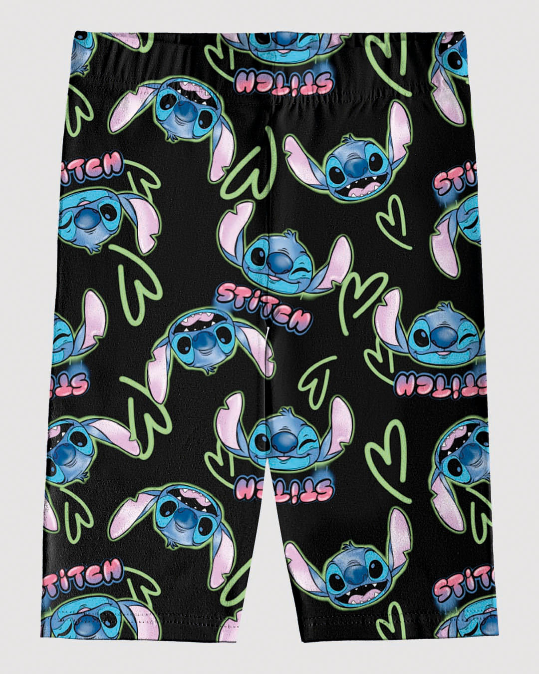 Bermuda Infantil Menina Estampa Stitch Disney Em Algodão Malwee Kids