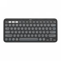 Teclado sem fio Logitech Pebble Keys 2 K380s com Conexão Bluetooth Easy-Switch - Preto ou Branco
