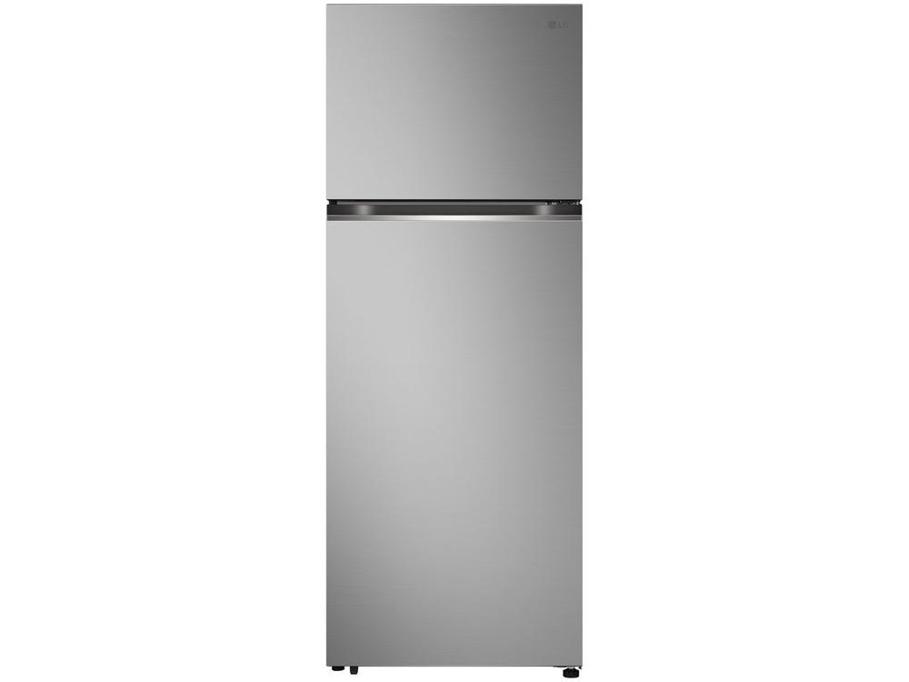 Geladeira/Refrigerador LG Frost Free Inox Duplex 461L GN-B452PFF - 220V