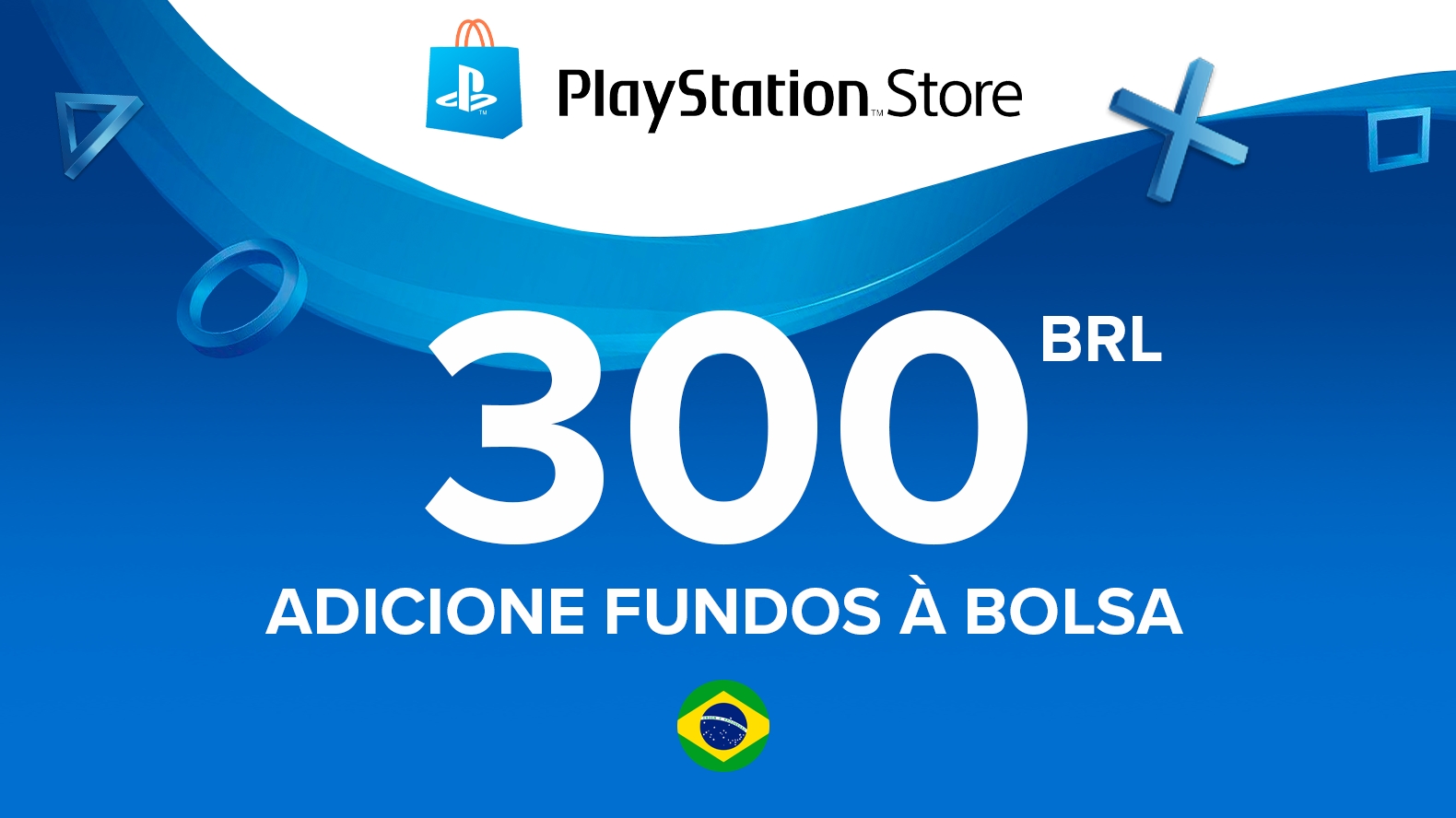 Vale-presente PlayStation Store - R$300,00