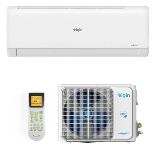 Ar Condicionado 9.000Btus 220V High Wall Eco Inverter II Wifi Branco Elgin