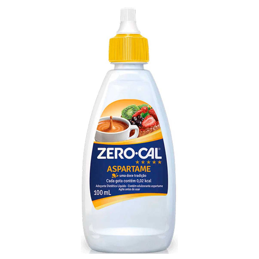 Adoçante Zero Cal Aspartame 100ml