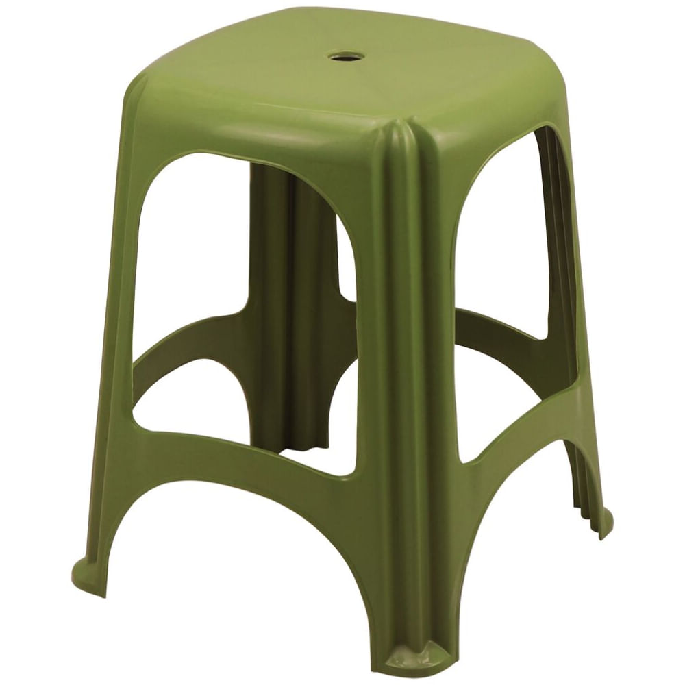 Banqueta Niterói em Polietileno Verde - 92411020 - TRAMONTINA