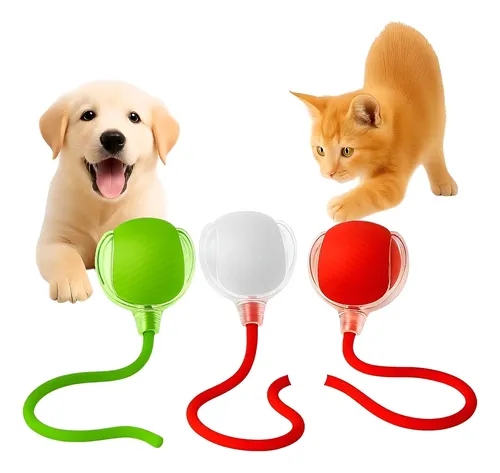 Bola Elétrica Interativa Brinquedo Inteligente pra Gato e Cachorro