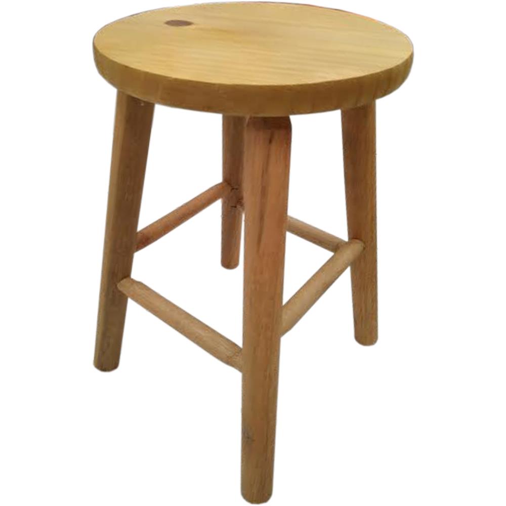 Banqueta e Mocho em Madeira de Eucalipto e Pinus Médio 45cm - 114 - DALCIN