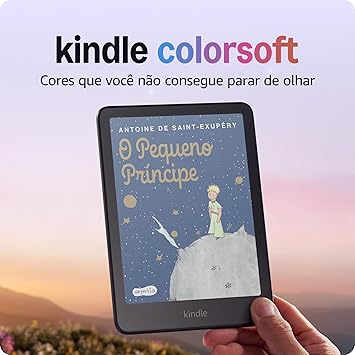 Kindle Colorsoft 16gb: leitor com tela colorida