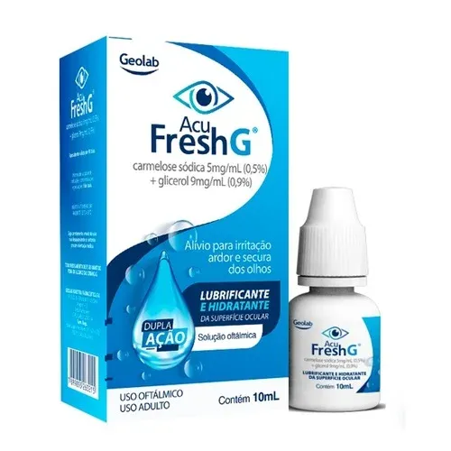 Acu Fresh G Solução Oftalmológica Geolab - 10ml