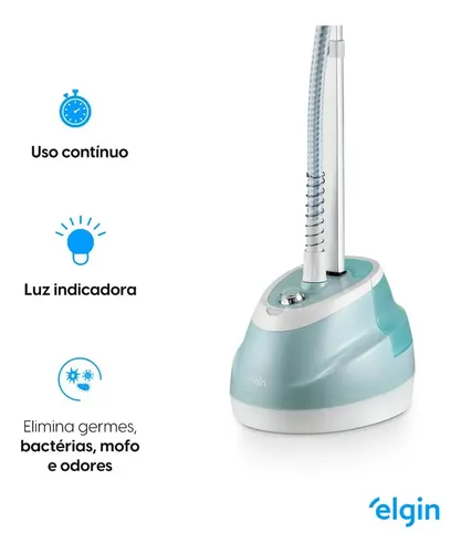 Vaporizador Steam Clean Elgin 110V Branco/Azul