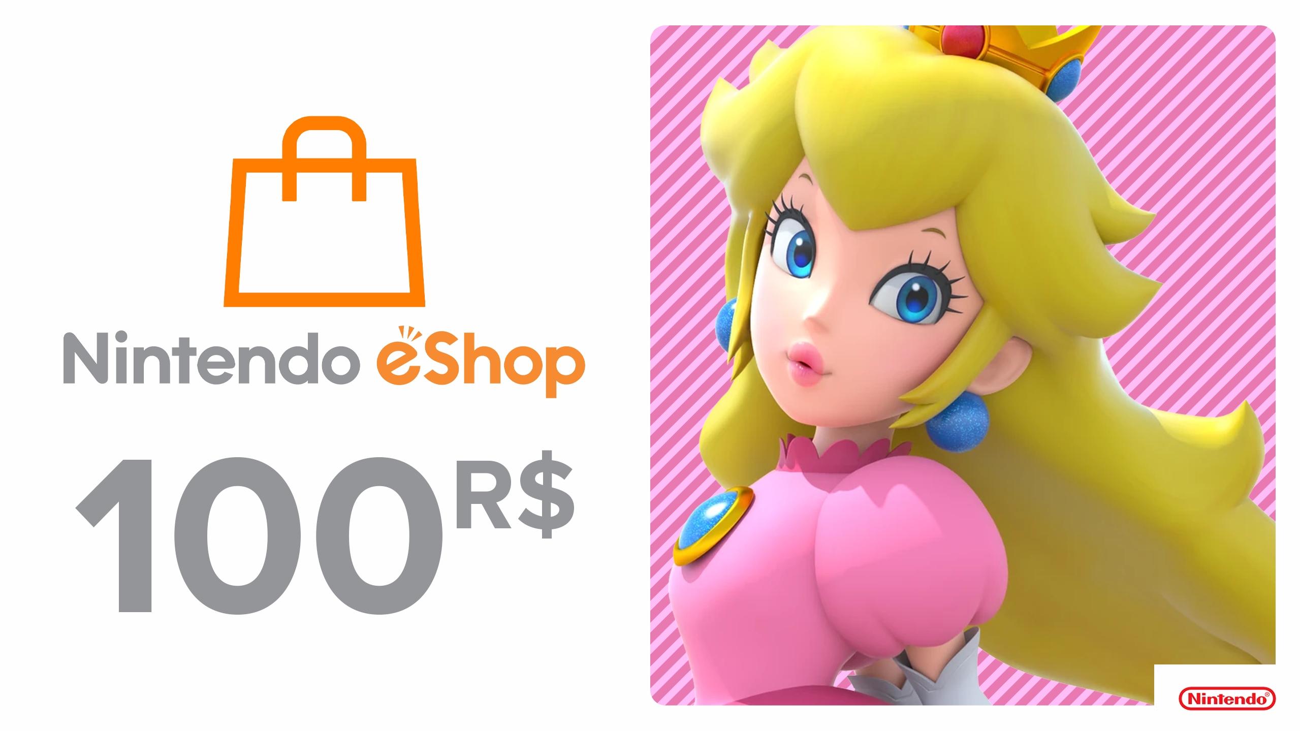 Nintendo eShop Gift Card - R$100