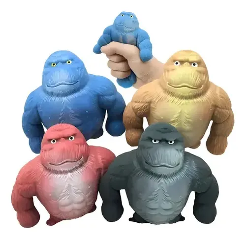 Brinquedo Indestrutível Gorila Macaco Antiestresse Squishy