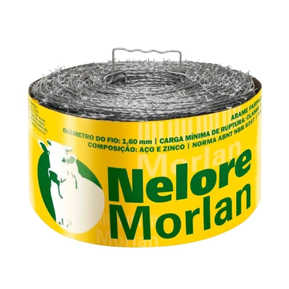 Arame Farpado 1,60mm 250kgf 500m Nelore Morlan