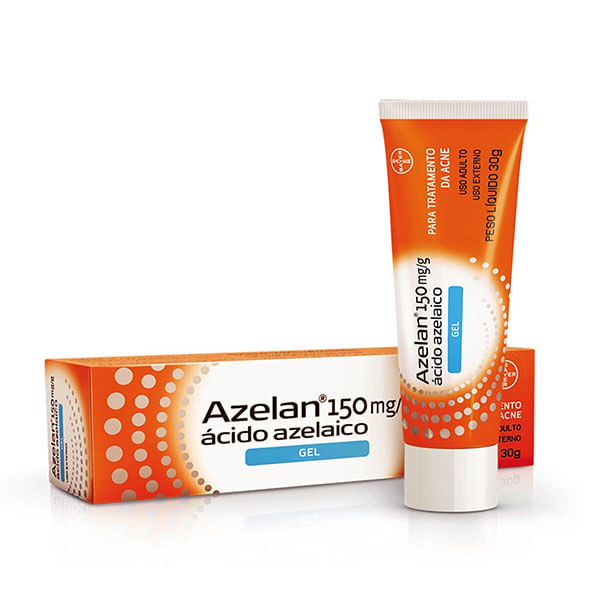 Azelan Gel 150mg Tratamento da Acne - 30g