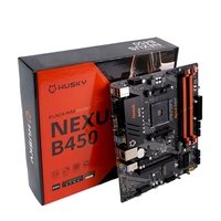 Placa-Mãe Husky Nexus B450, M.2 NVMe, DDR4 3200MHz, Ryzen, Micro-ATX, 64GB Dual Channel